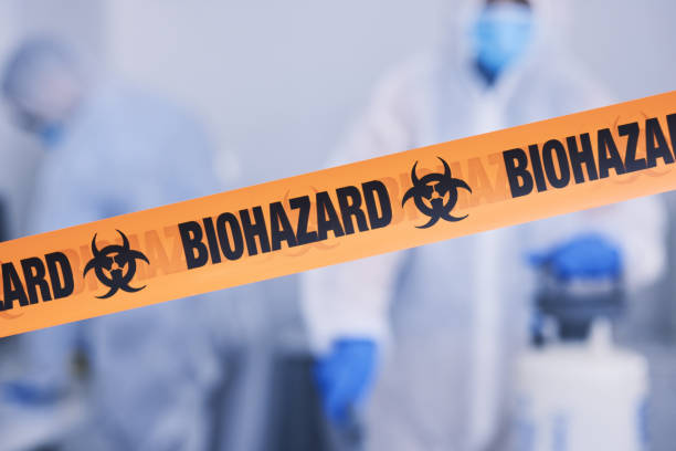Professional Drug Lab Cleanup technician working in Woodcliff Lake, NJ
